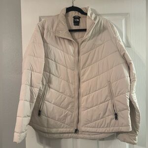 The North Face Women's Beige Puffer Jacket